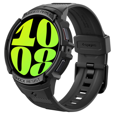 Spigen כיסוי+רצועה ל-Galaxy Watch 6 (44mm) – Rugged Armor Pro